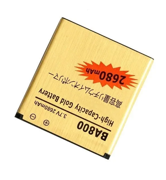 Ciszean 3x2680 мА/ч BA800 золотистый сменный аккумулятор + универсальное настенное