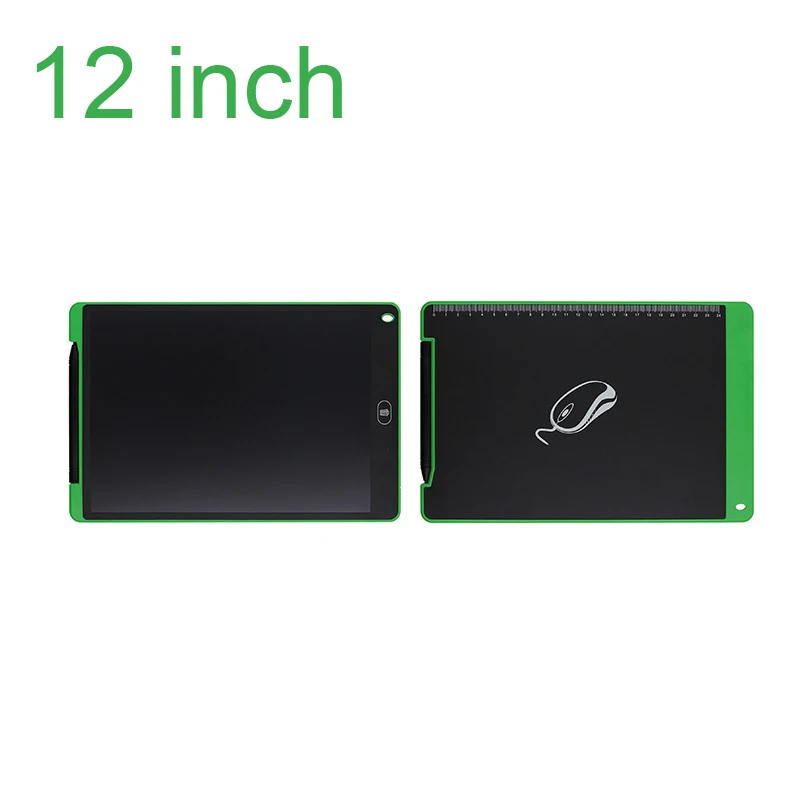 12 inch Набор для рисования 8,5/12/4,4/8,8 дюймов ультра-тонкий Планшеты Портативный доска для письма с ЖК E записи ультравысокой частоты доска дети умные раннего образования детей - Цвет: 12 inch