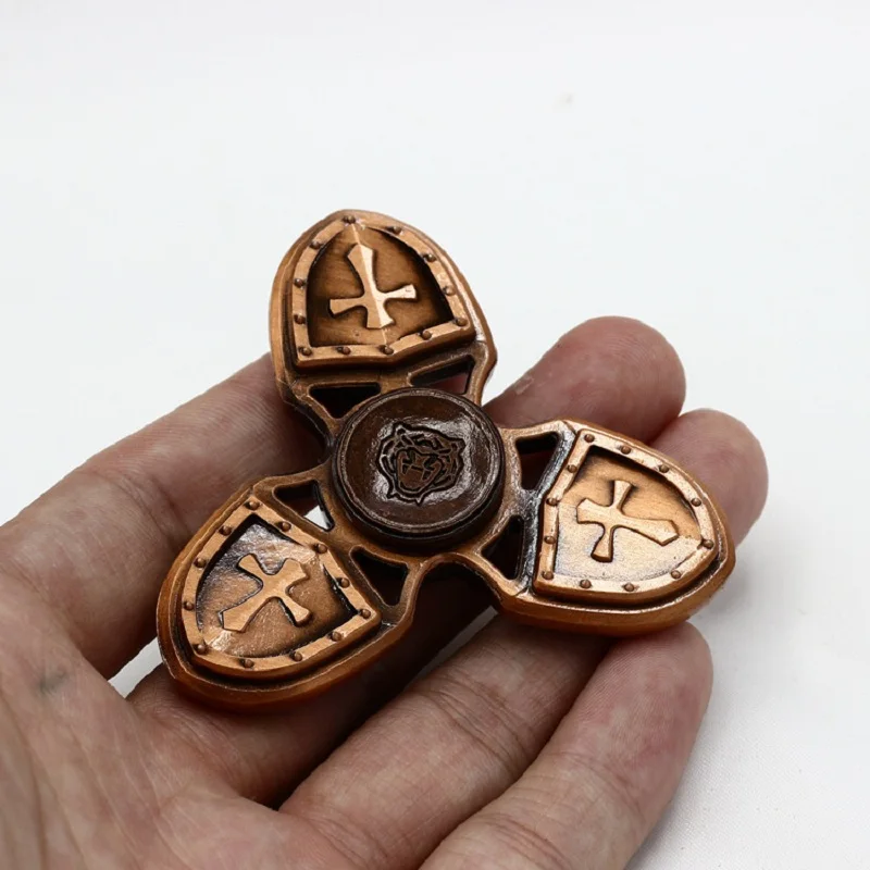 Металлические игрушки колесо три руки Figit Spinner Fidget Finger Spiner игрушка для рук