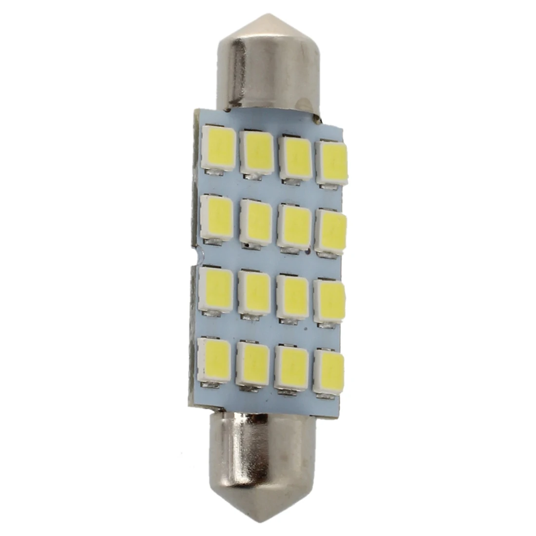 10x42 мм 16 LED интерьер автомобиля Белый SMD 3528 Купол свет лампы 211-2 578 212-2 | Лампы и