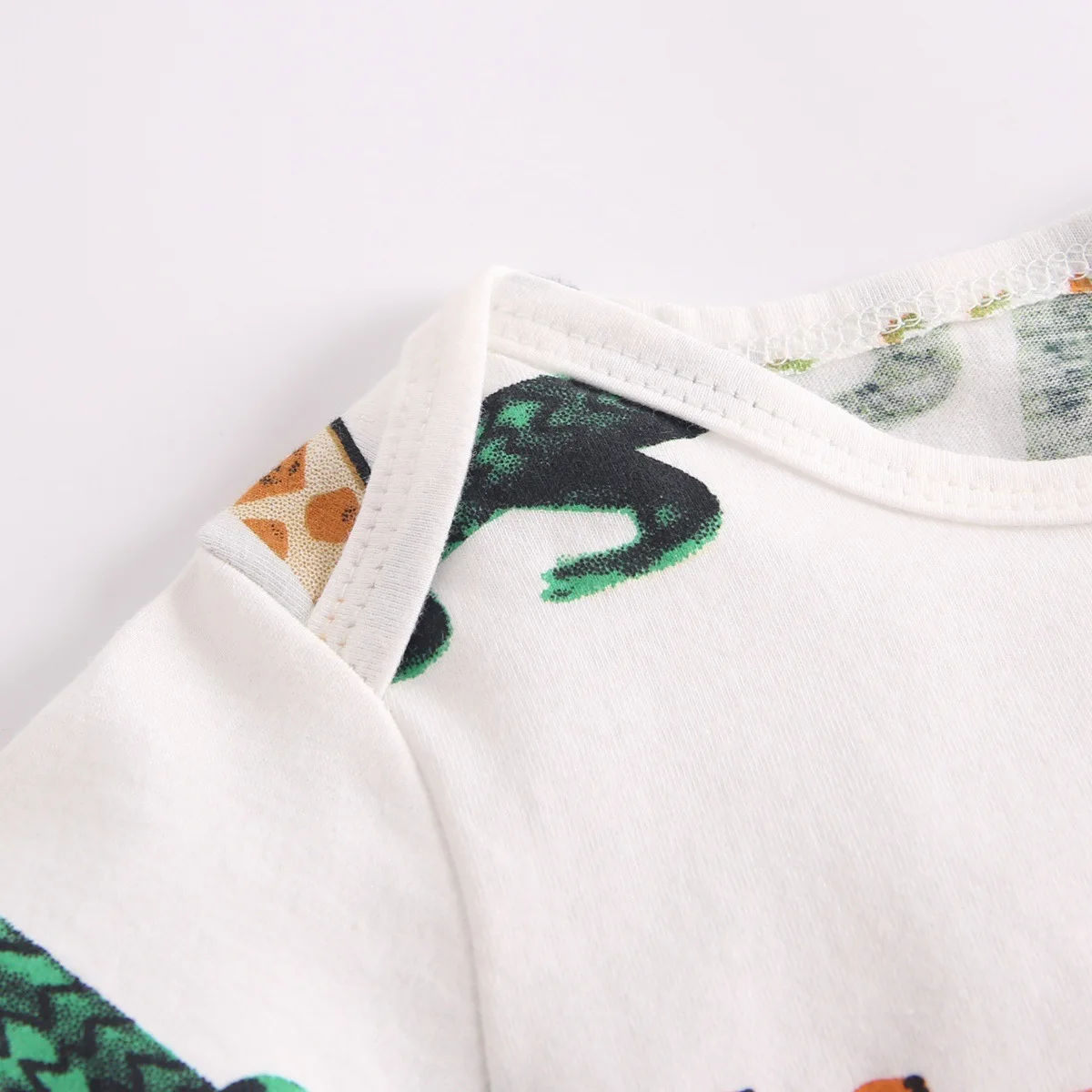 Baby Newborn Rompers Bottom-wrapped Neonatal Unisex Boys Girls Cartoon Triangle Climbing Ins Clothing Animal Kids Jumpsuits | Мать и