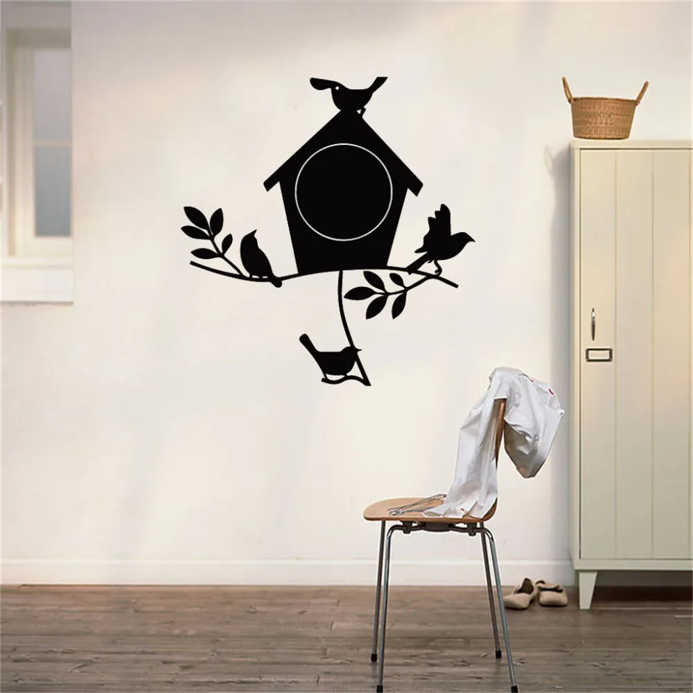 Декоративная наклейка на стену в виде птичьего гнезда для гостиной декоративная