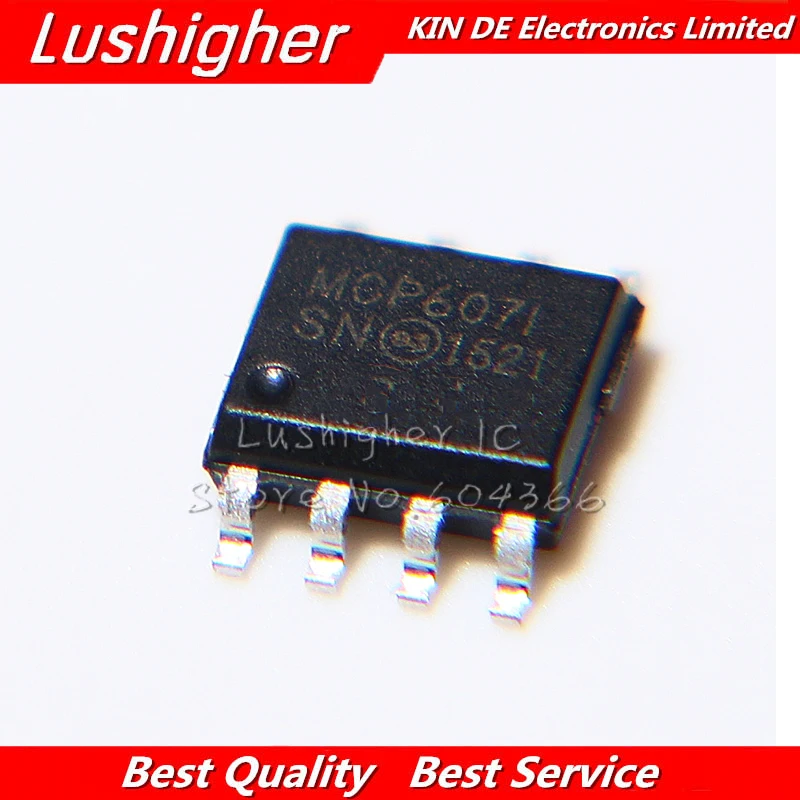 10 шт. MCP607T I SN MCP607 I/SN SOP8 MCP607I MCP6071 IC OPAMP GP 155KHZ RRO 8soic новый оригинальный|Интегральные