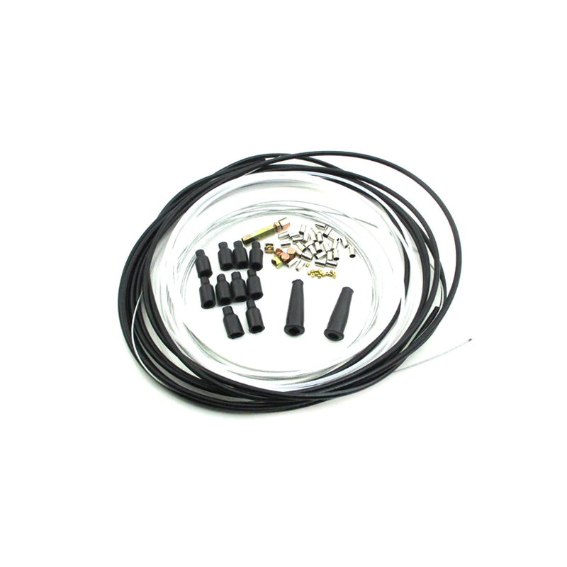 XLSION Aftermarket 5 м Мотоциклетный DIY Набор тросов дроссельной заслонки бочка карб соски