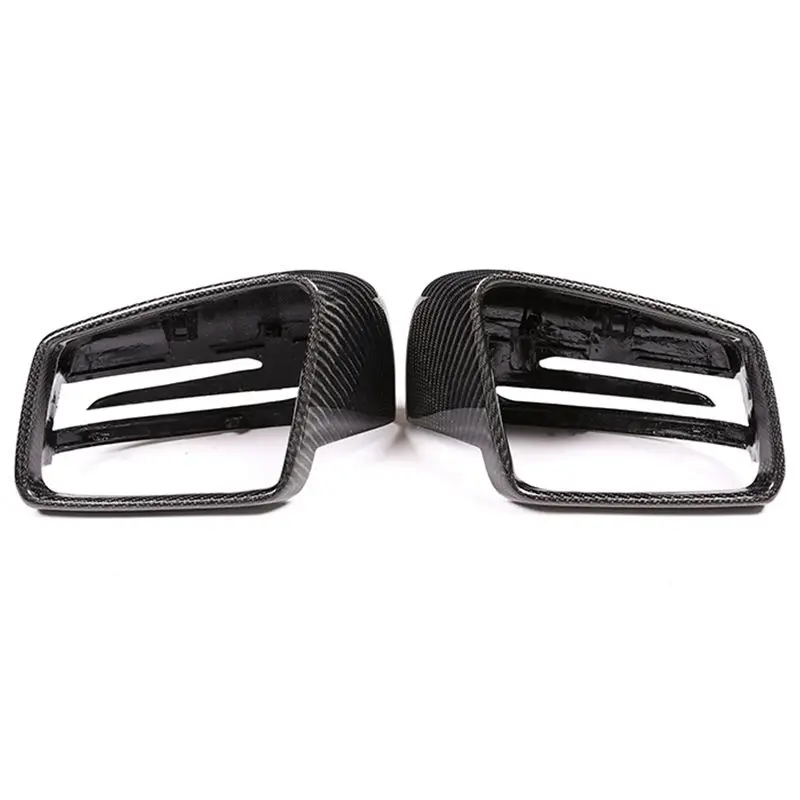 2X настоящая углеродная Крышка для Mercedes Benz A W176 B W246 C W204 E W212 Cla W117 Gla X156 Glk X204 Cls Class W218 |