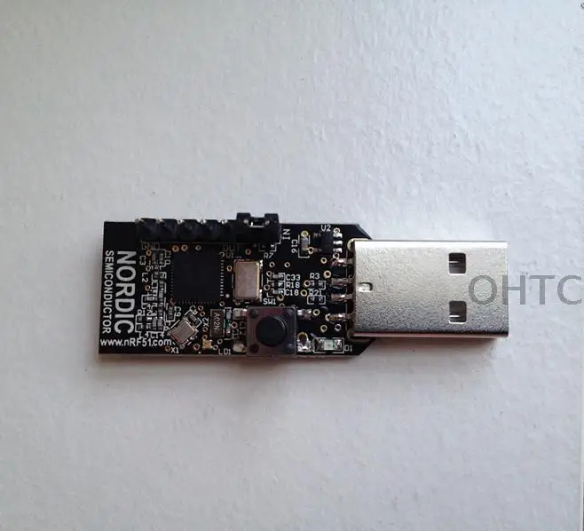 

Free Shipping!!! nRF51822 USB Dongle2 smallest Bluetooth 4.0 (BLE) development board