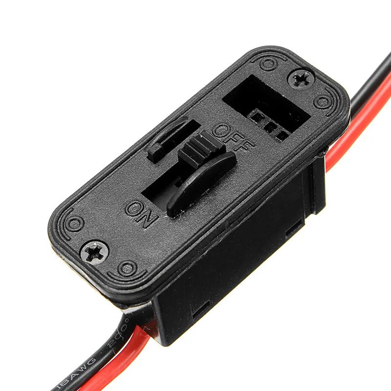 Осевой XT60 разъем включения выключения с удлинительным проводом для RC Lipo батарея