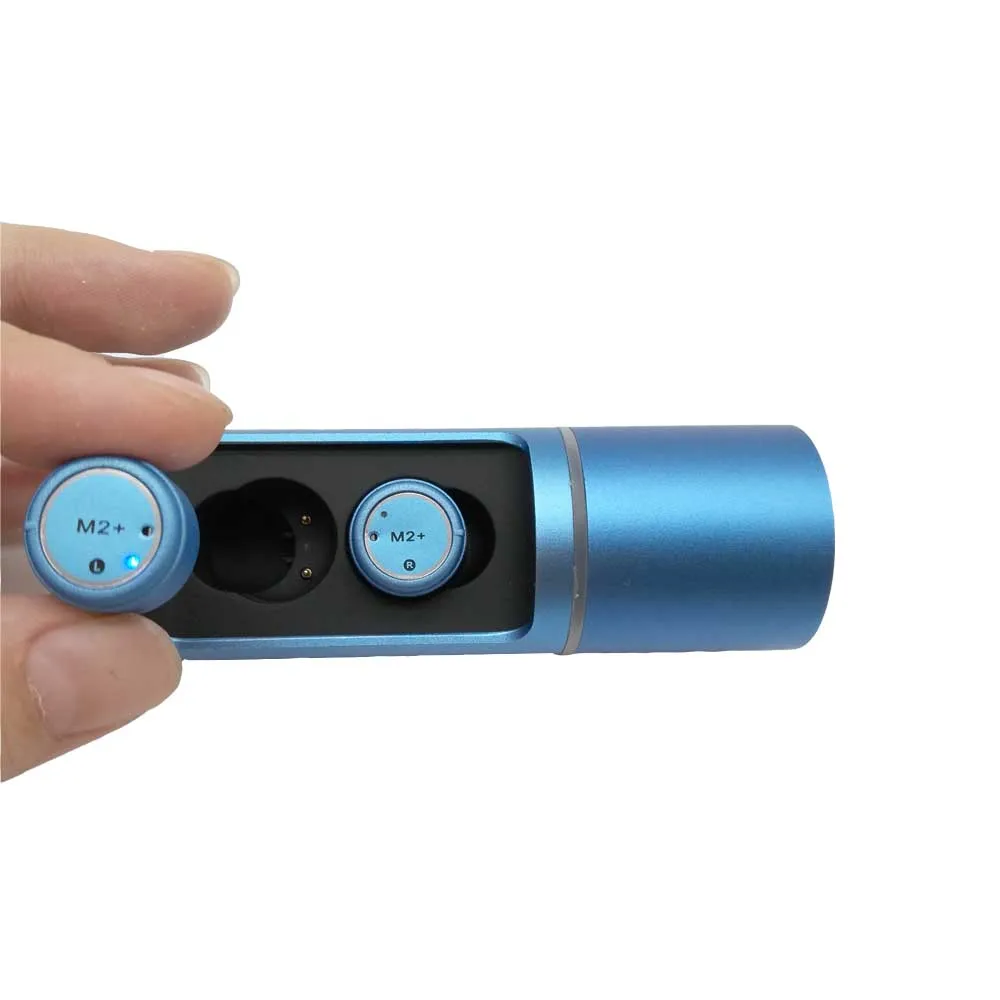 M2 Новые супер мини беспроводные Bluetooth наушники настоящая стерео поддержка вызова