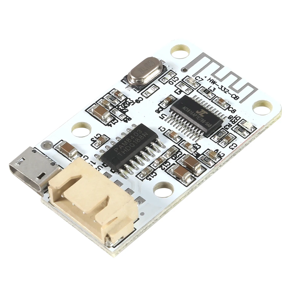 Беспроводной цифровой мини усилитель Bluetooth модуль для динамика 3 Вт * 2 DC 5 в Micro USB