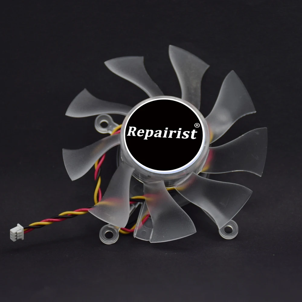 Y.S.TECH 12V 0.46A 3Pin gpu Радиатор вентилятора видеокарты YD128015EL для ASUS 9800GT 9800GTX GT240 GTS250 VGA