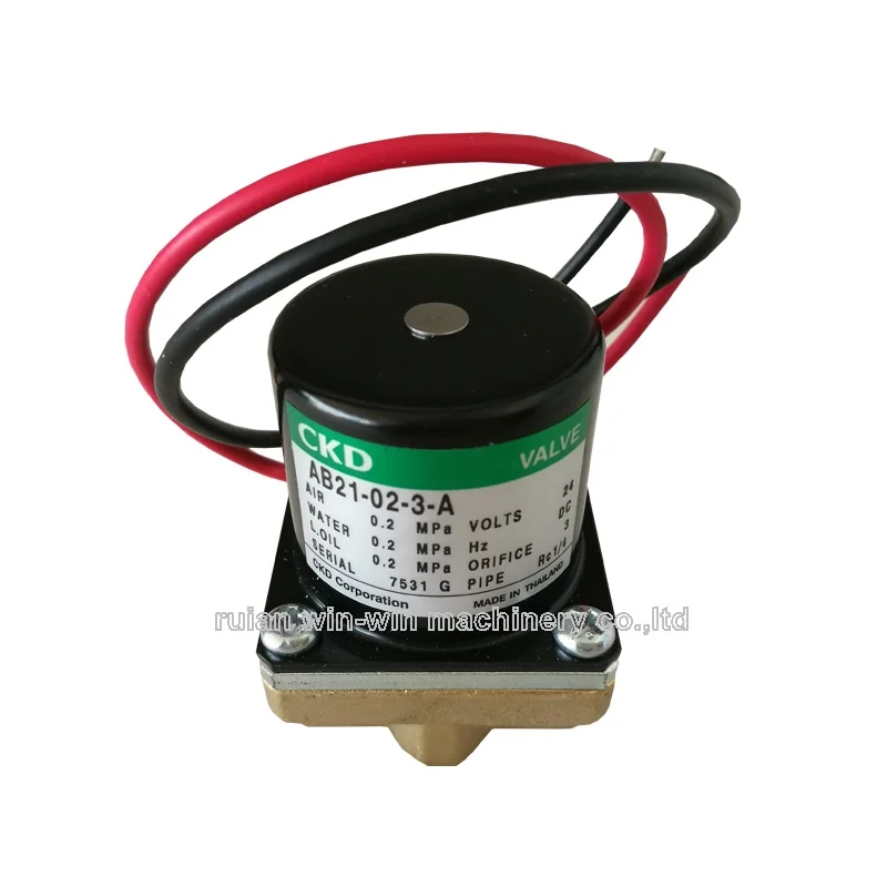 Электромагнитный клапан CKD AB21 02 3 A DC24V|electromagnetic valve|electromagnetic solenoid valvesolenoid valve |