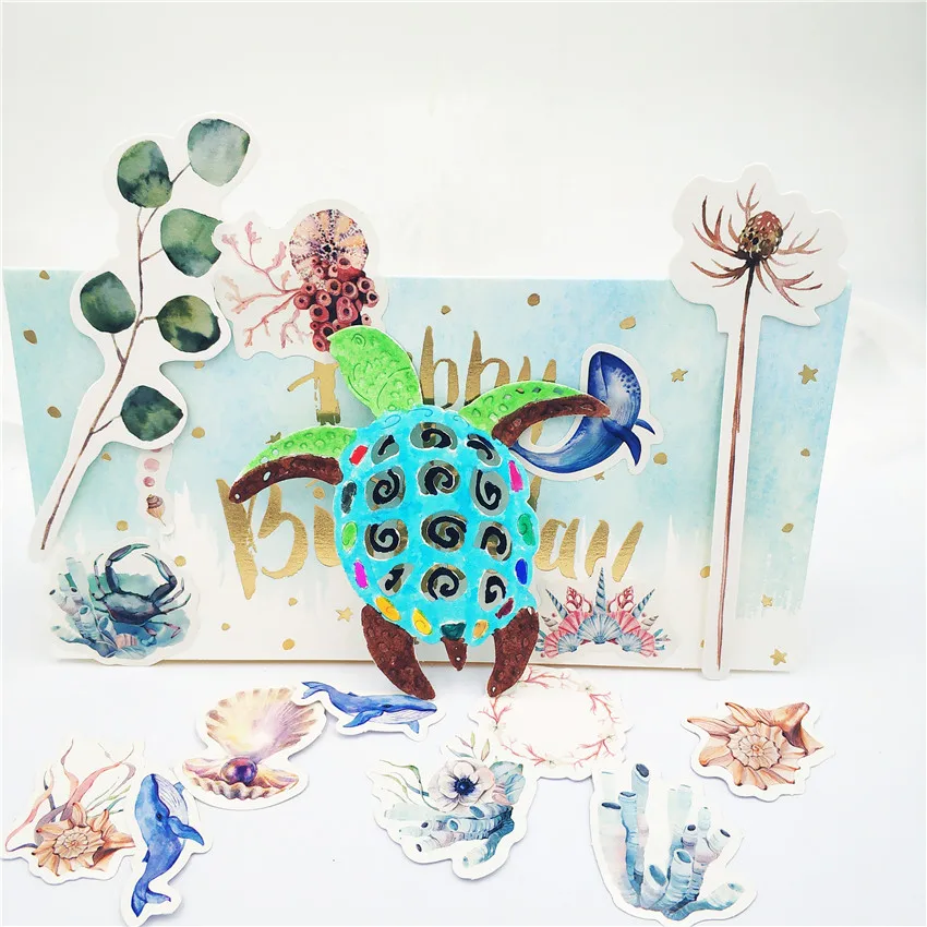 Прессформы для резки морских черепах скрапбукинга штамповки металла тиснения