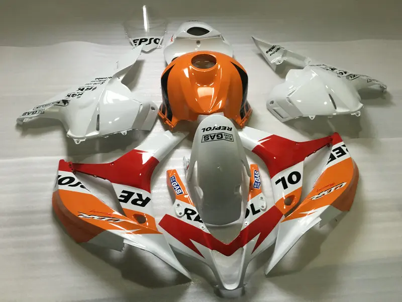 Комплект обтекателей для литья под давлением HONDA CBR600RR 09 10 11 12 CBR 600 RR F5 2009 2012 белая