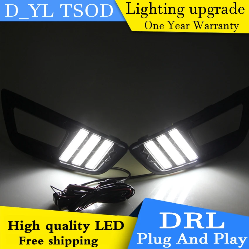 Дневные ходовые огни для Ford Focus 4 DRL 12V сменные внешние лампы аксессуары стайлинга