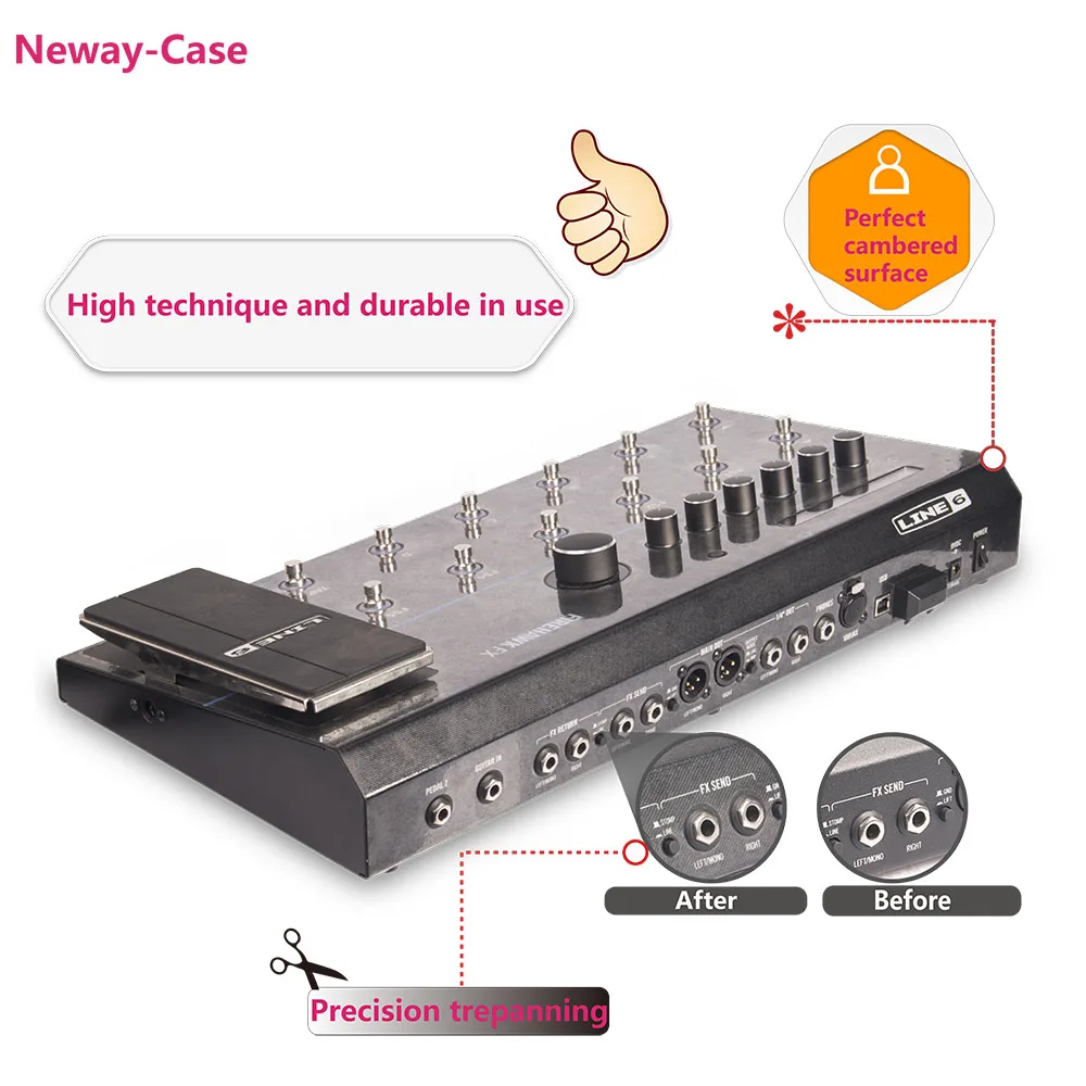 Защитная пленка для создания эффектов электрической гитары Neway чехол LINE 6 FIREHAWK FX