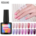 ROSALIND 10 мл Лак для ногтей благородный фиолетовый цвет серия лак для ногтей УФ-гель лак Vernis Полупостоянный Гель-лак для ногтей