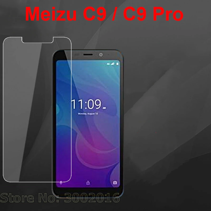 2 шт., закаленное стекло для Meizu C9 C9 Pro, защита экрана, защита от царапин, для смартфона, ЖК-пленка для MEIZU C9Pro C9 Pro, стеклянная крышка