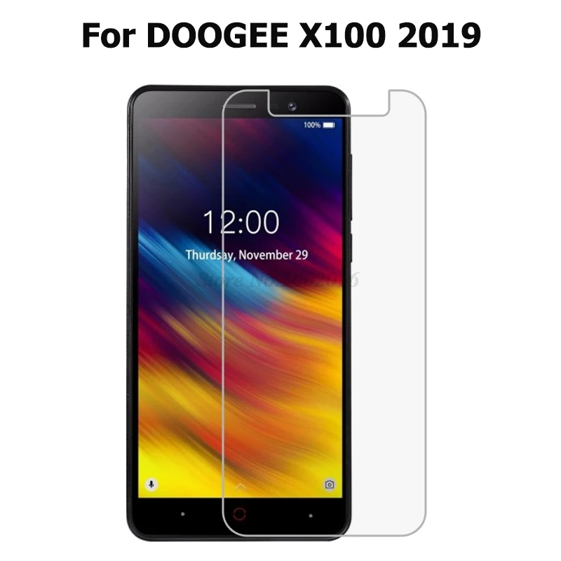 2 шт Для DOOGEE X100 2019 Защитное стекло для экрана 9H устойчивое к царапинам защитное
