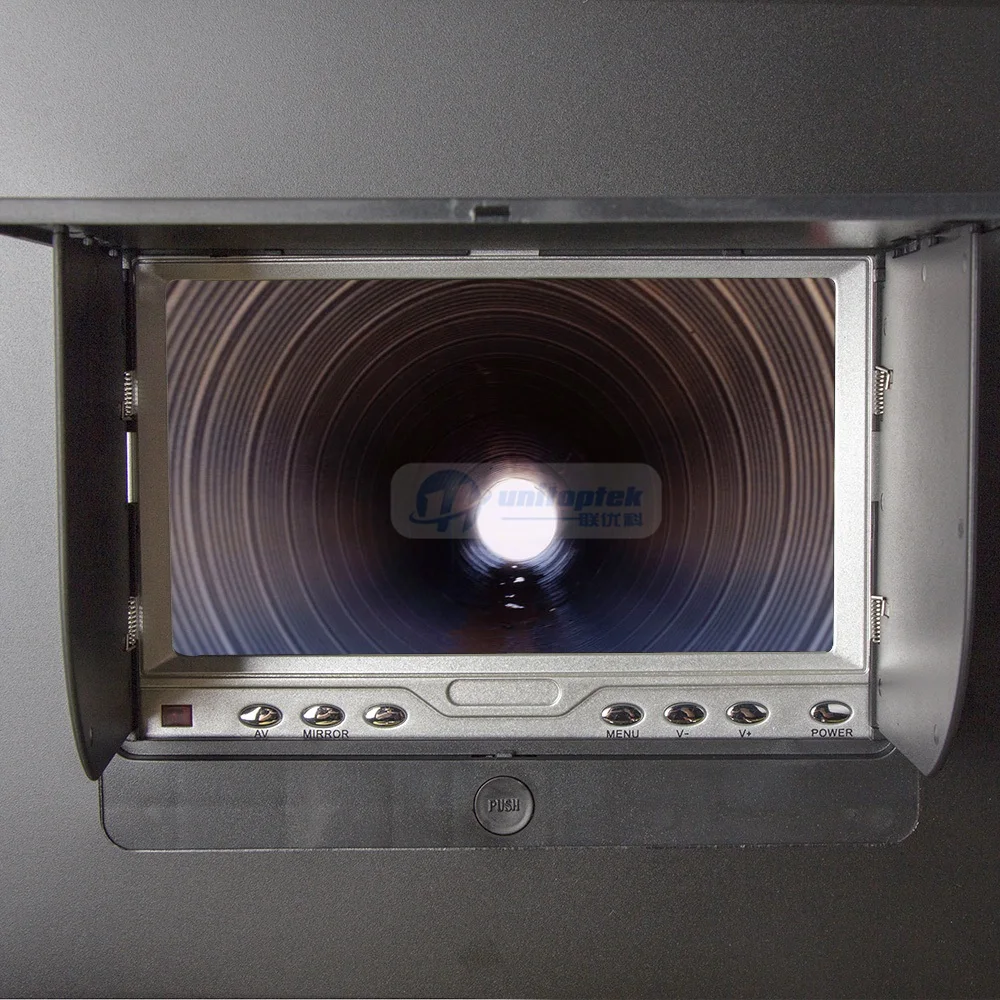 20 м кабель Стекловолокно 7 ''TFT lcd водонепроницаемая камера для осмотра труб канализационных камер цвет 1/3 CMOS 1000TVL 12 светодиодов Эндоскоп Змея камера