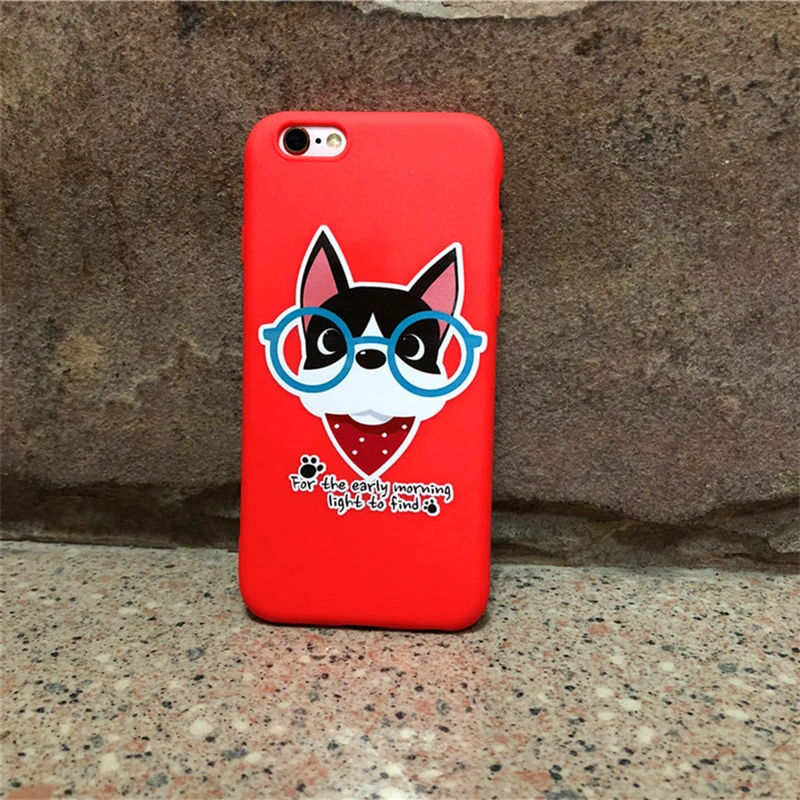 HOCAYU милые красные дизайнерские сериалы мягкие чехлы для телефонов из ТПУ IPhone X