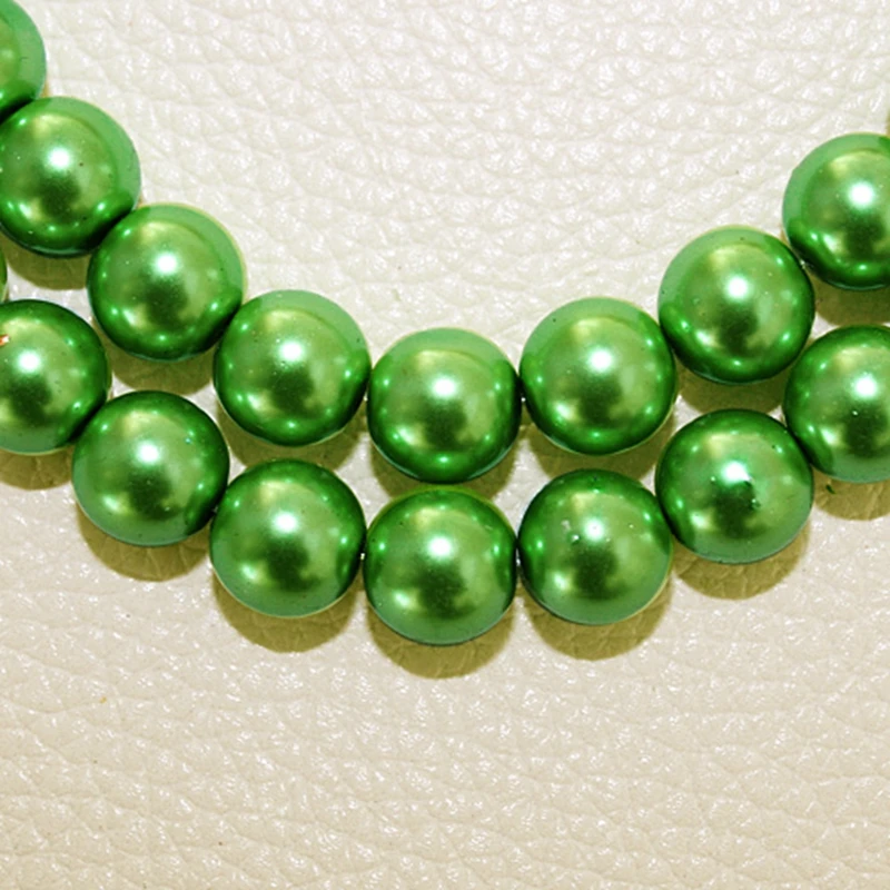 Round Glass Beads Imitation Pearls 4mm 13 Colors for Jewelry Making Approx 195Pcs DIY Craft Necklace Handmade Bracelet | Украшения и