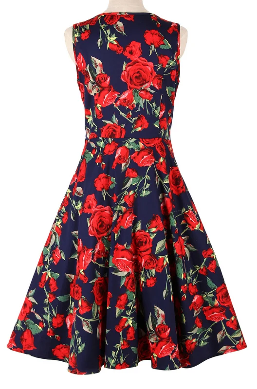 Женское винтажное платье в стиле рокабилли 50-60-х годов | Женская одежда