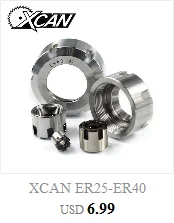XCAN 10 шт. 0,5-3,175 мм твердосплавная Концевая фреза для печатной платы Гравировальный фрезерный бит фрезерный станок
