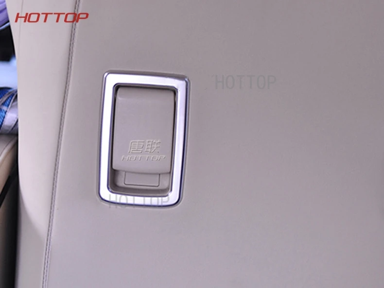 ABS Matte Car Chair Seat Safety Belt Buckle Tim Adjust Tightness For Toyota Alphard Vellfire Styling Accessories