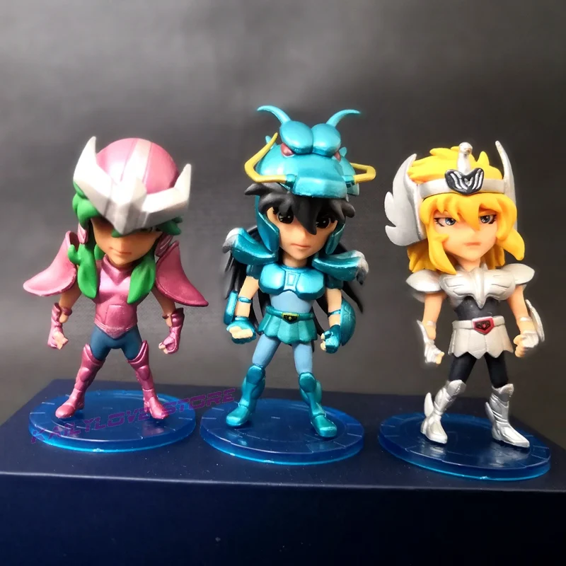 Хит 5 шт./компл. серия 1 фигурки героев из мультфильма Рыцари Зодиака кукла