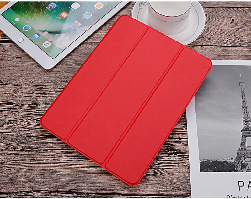 Для ipad чехол с Apple Pencil Holder из искусственной кожи Силиконовый мягкий чехол умный чехол для Apple ipad Air 1 Air 2 Pro 9,7