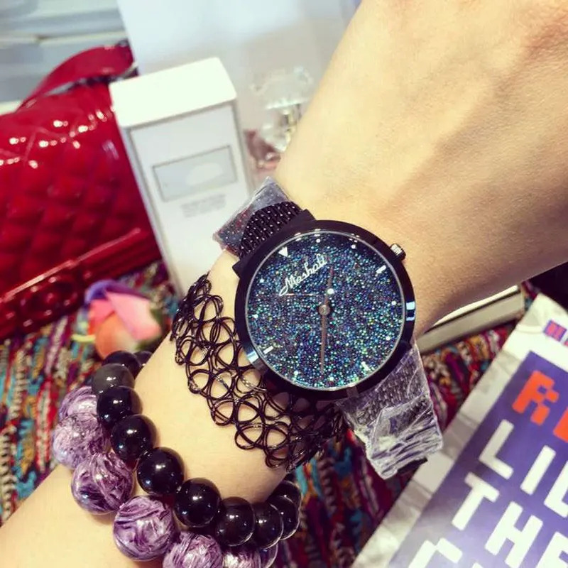 Lady Woman Wrist Watch Quartz Hours Best Fashion Dress Korea Bracelet Metal Band Tassels Girl Birthday Gift reloj mujer | Наручные часы