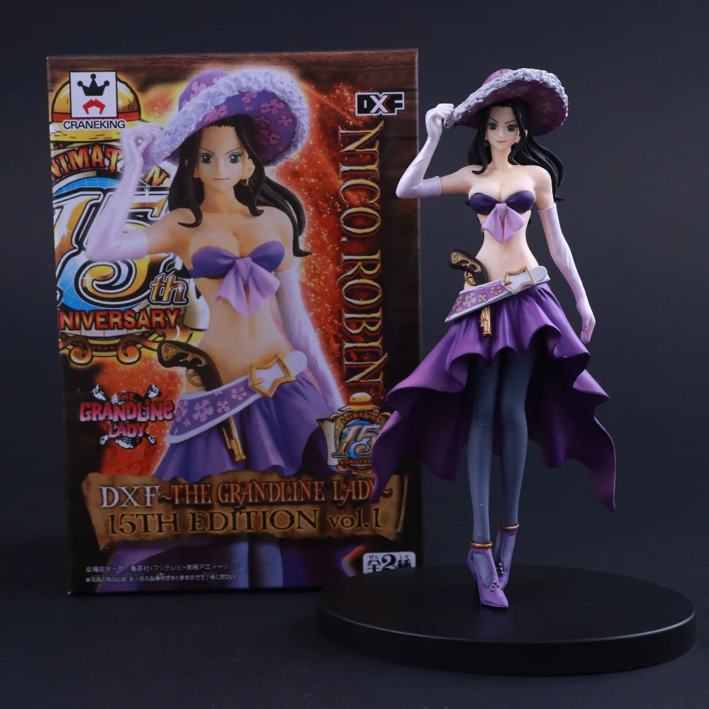 Фигурка героя 15 годовщины Нико Робин мисс японское аниме Grandline Lady|action figure|one