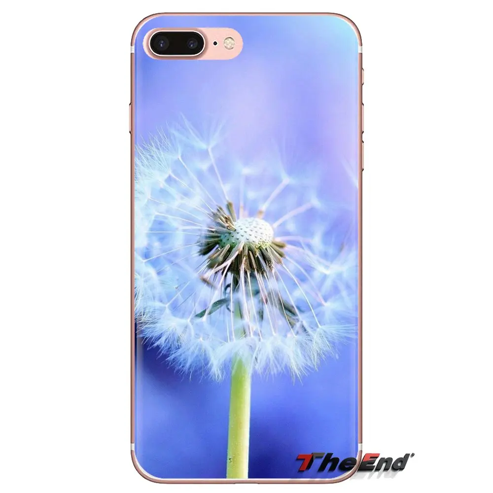 Pink Flower Blue Sky Transparent Soft Cases Covers For iPod Touch Apple iPhone 4 4S 5 5S SE 5C 6 6S 7 8 X XR XS Plus MAX |