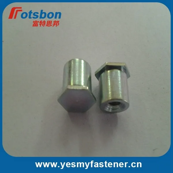 

BSO-632-18 Blind Hole Standoffs 1000PCS a lot, carbon steel ,zinc , in stock