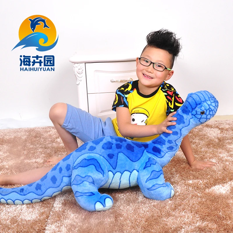 

Candice guo plush toy stuffed doll cartoon animal dinosaur model Brachiosaurus pillow baby birthday gift Christmas present 1pc
