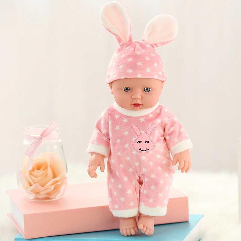 30 см кукла Rotomolded ПВХ Куклы Детские игрушки ванны воду куклы кролика реалистичные
