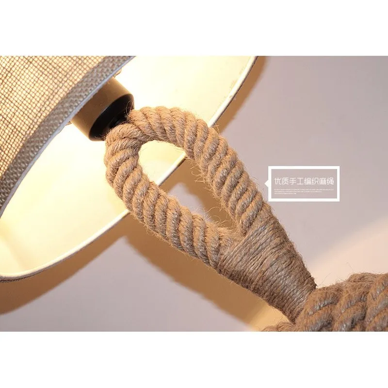 Тканевая художественная Светодиодная настольная лампа для гостиной кафе