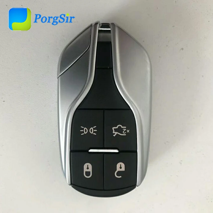 4 кнопки 433 МГц Smart Keyless Go Бесконтактный пульт дистанционного управления для
