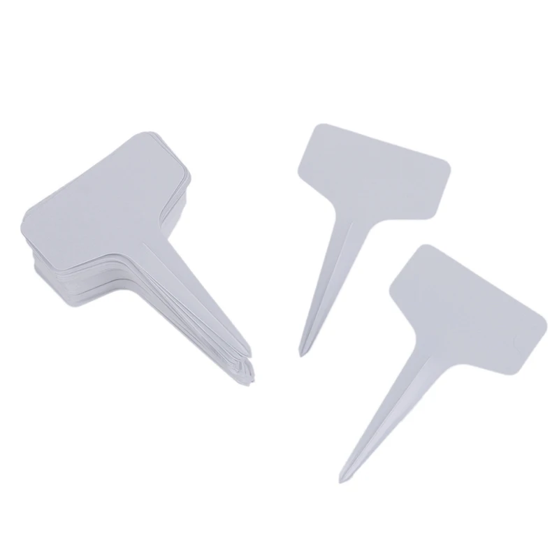 100 шт. белые садовые этикетки садовый завод пластиковая письменная пластина