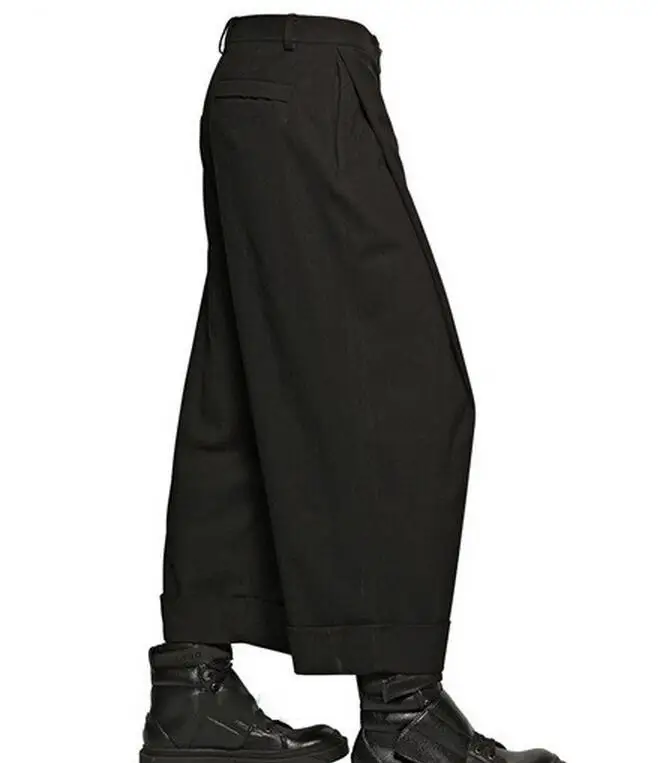 Лидер продаж Мужская Весенняя Новинка модные трехмерные Широкие штаны свободные