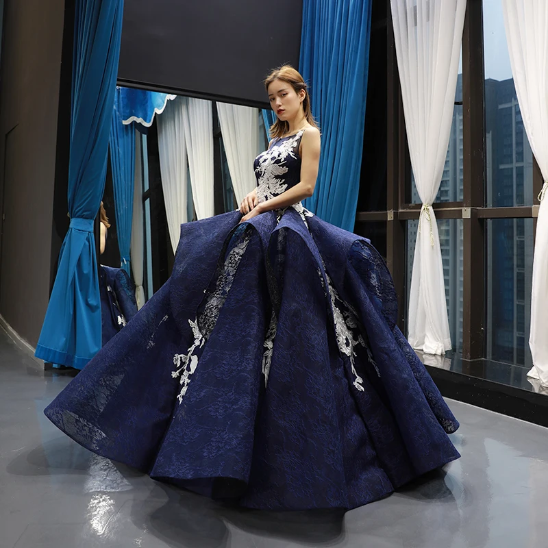 J66757 jancдекабря голубое платье Quinceanera 2021 майка с аппликацией без рукавов рюшами