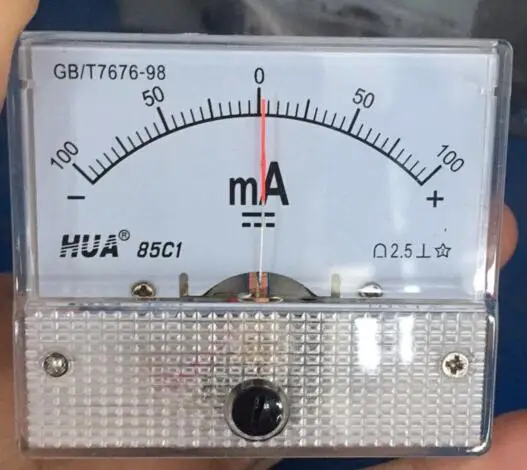 

DC Ampere Meter ammeter +- 10A often used for Voltage Regulators +- 100mA