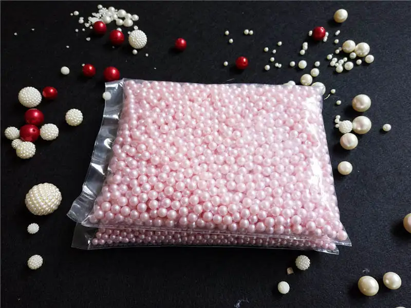 

pink without holes 6mm 8mm, ABS Imitation Pearl Round Plastic Beads, Making jewelry diy beads, Jewelry Handmade necklace
