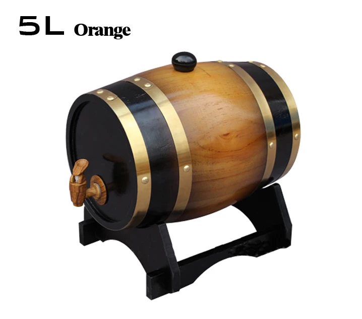 5L Дубовые бочки красное винный бочонок мочевого пузыря бар гостиничные