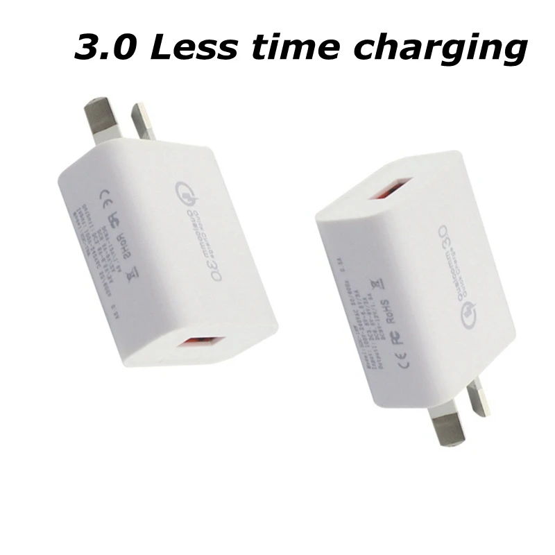 20 шт. AU Plug USB QC30 зарядное устройство SAA Сертификация австралийские правила высокой проходимости QC30 Быстрая зарядка модели из Австралии
