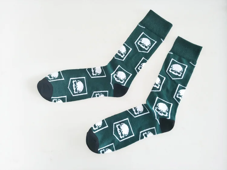 Creative anime print socks fashion funny novelty cartoon men women sock comfort happy colorful stitching cotton Skateboard socks