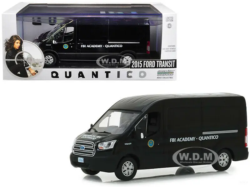 GL 1:43 FORD TRANSIT VAN FBI "QUANTICO" литая модель автомобиля металлические игрушки подарок на день рождения для детей