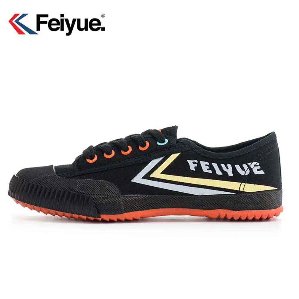 Feiyue обувь кунг-фу черная обувь, ретро боевые искусства обувь для женщин и мужчин кроссовки - Цвет: Black blue