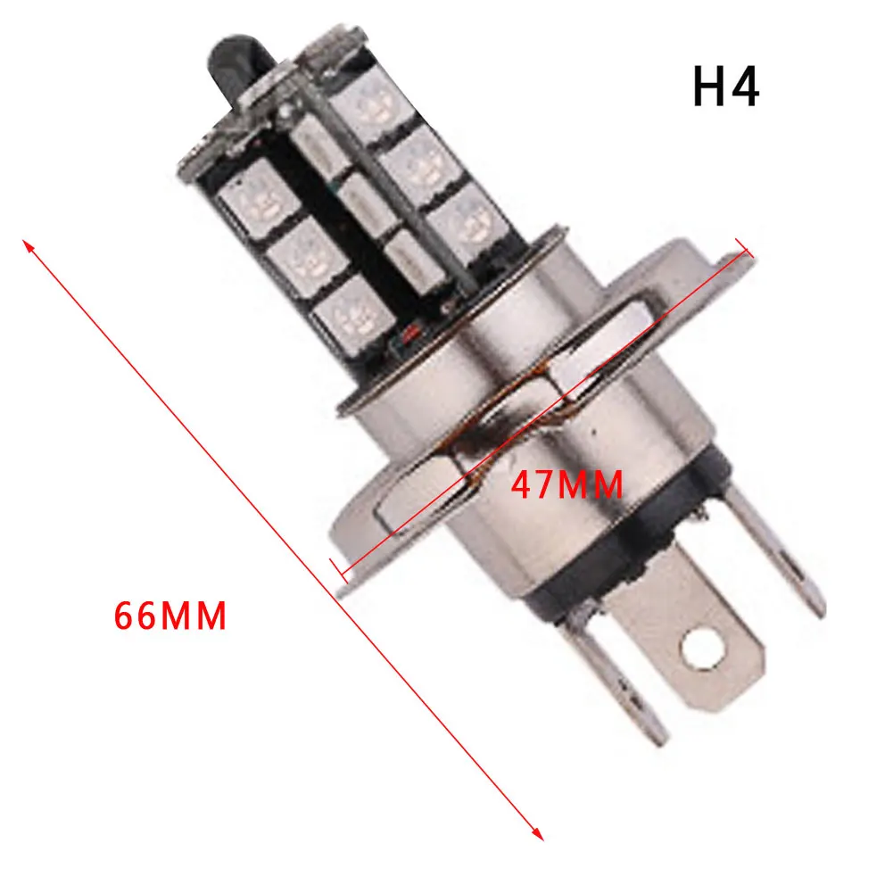 2 шт./компл. RGB 27 Светодиодный светильник с лампочкой SMD 5050 12V Авто Противотуманные фары Дневные Фары Светильник головной светильник 9005 9006 H4 H7 H8 H11 с 24key Дистанционное Управление
