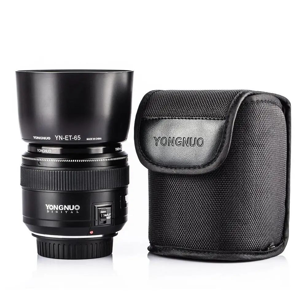 Объектив YONGNUO YN85mm F1.8 стандартный объектив с фиксированным фокусом для камеры Canon